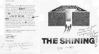 Illustration for article titled Check out Saul Bass’ rejected Shining posters that Stanley Kubrick didn’t like